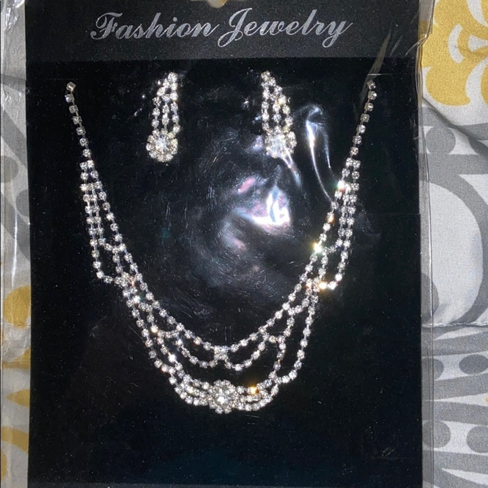 Formal costume jewelry